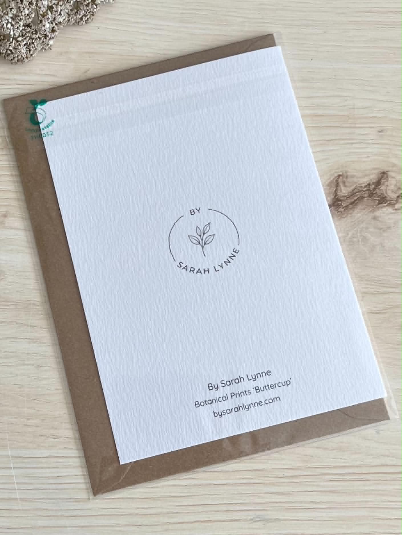 Buttercup Card