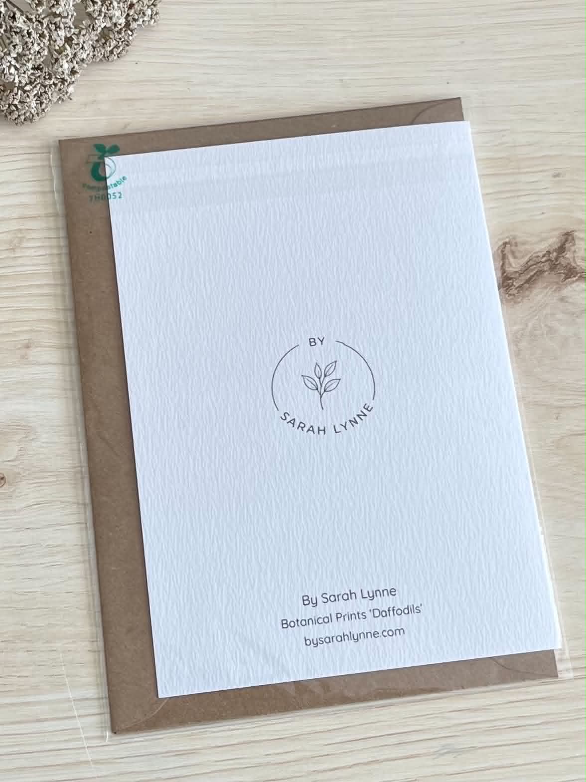 Daffodil Card