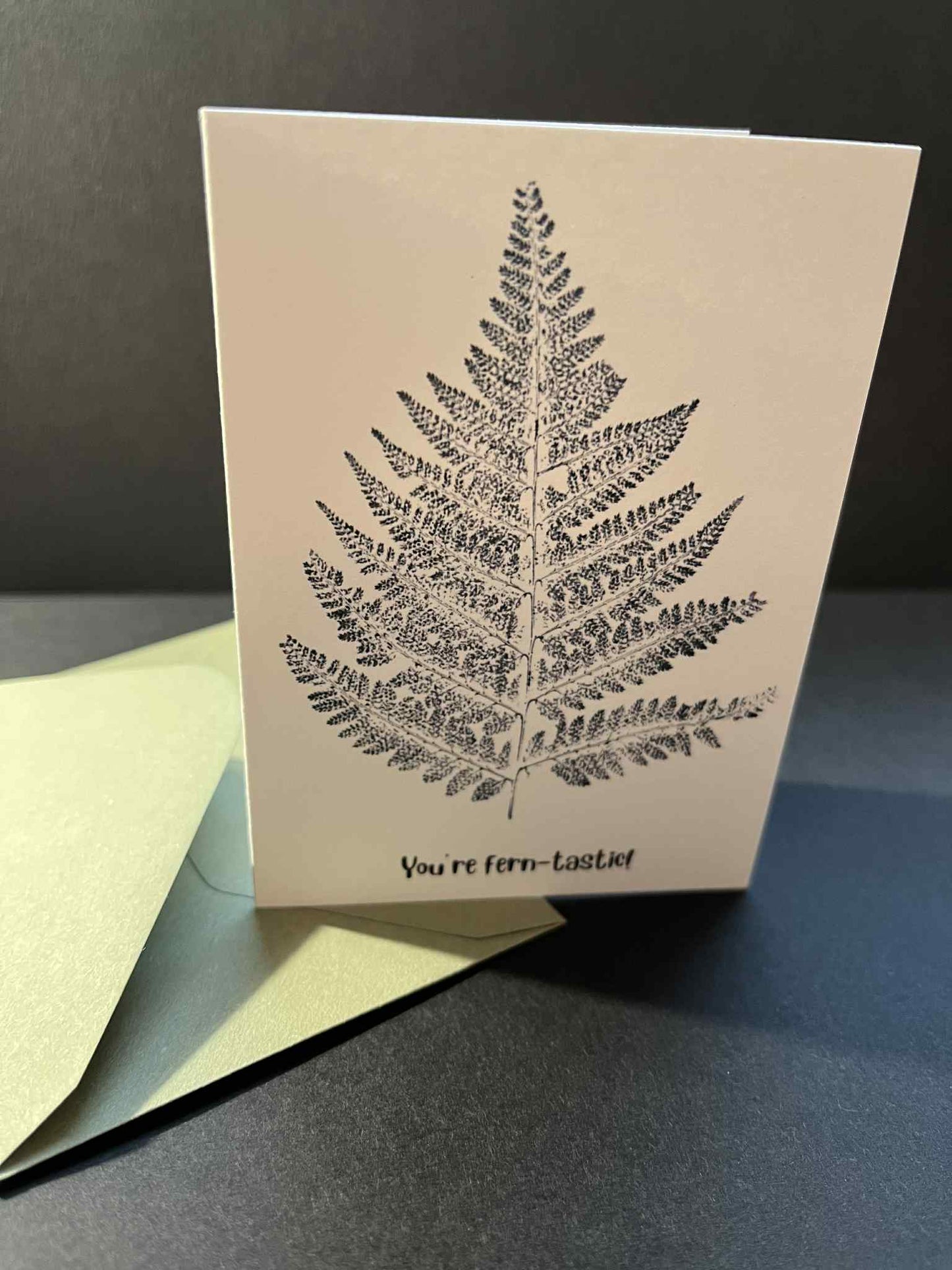 Mini 'Pun' Card - You're Ferntastic