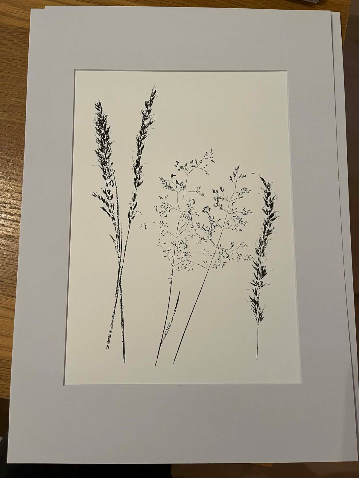 Hedgerow Grasses #1 (Medium Print of Original)