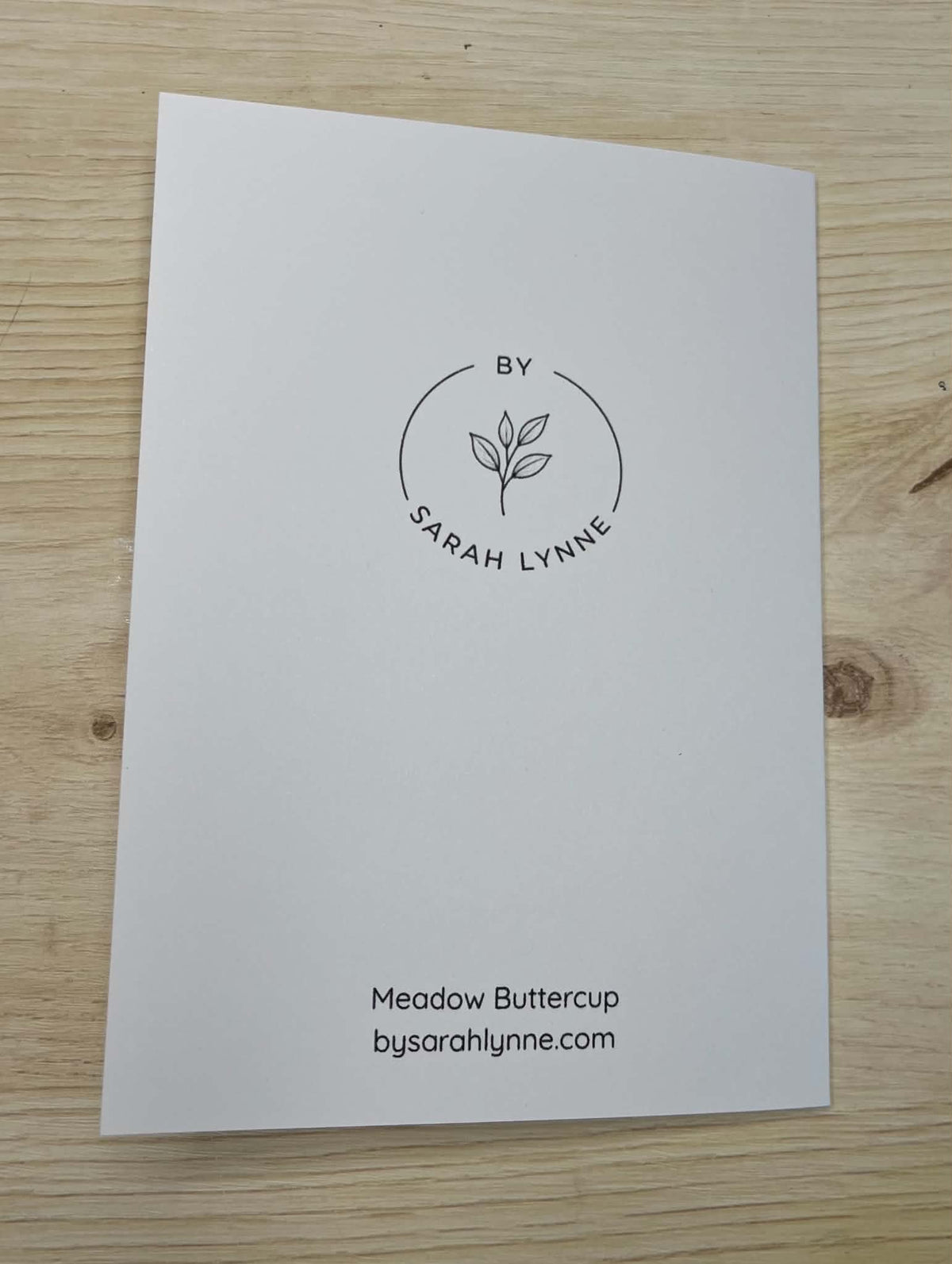 Meadow Buttercup Patterned Card