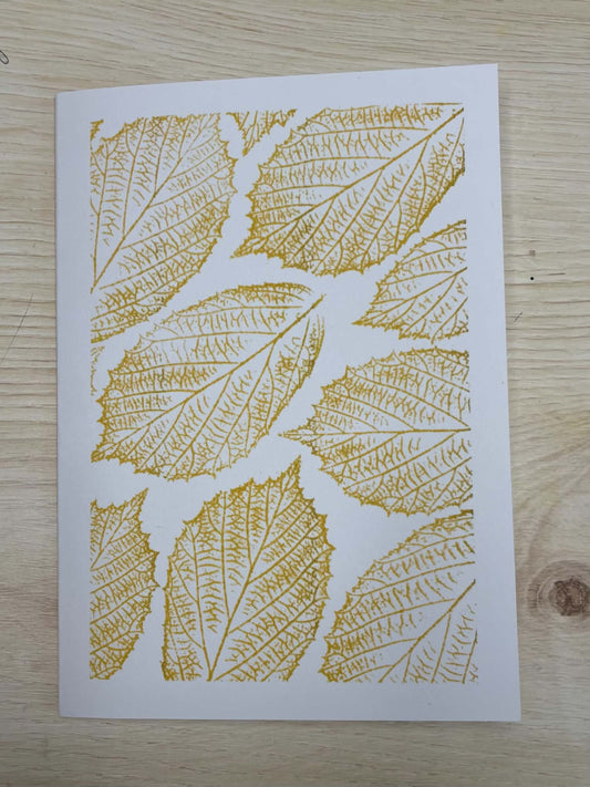 Bramble Patterned Card