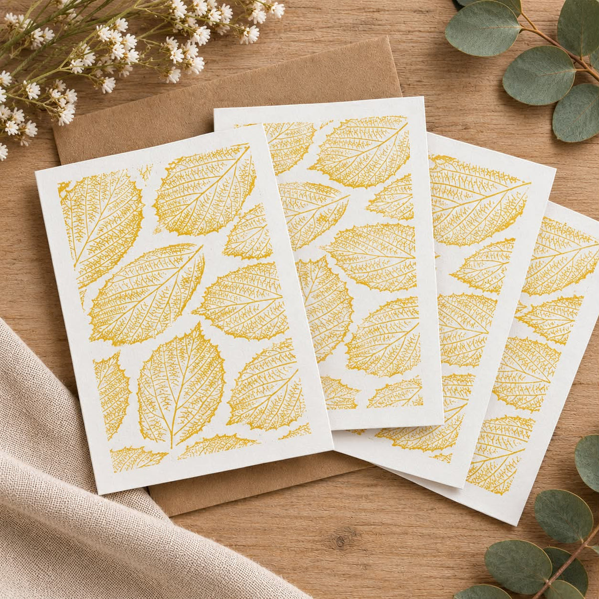 Bramble Patterned Card