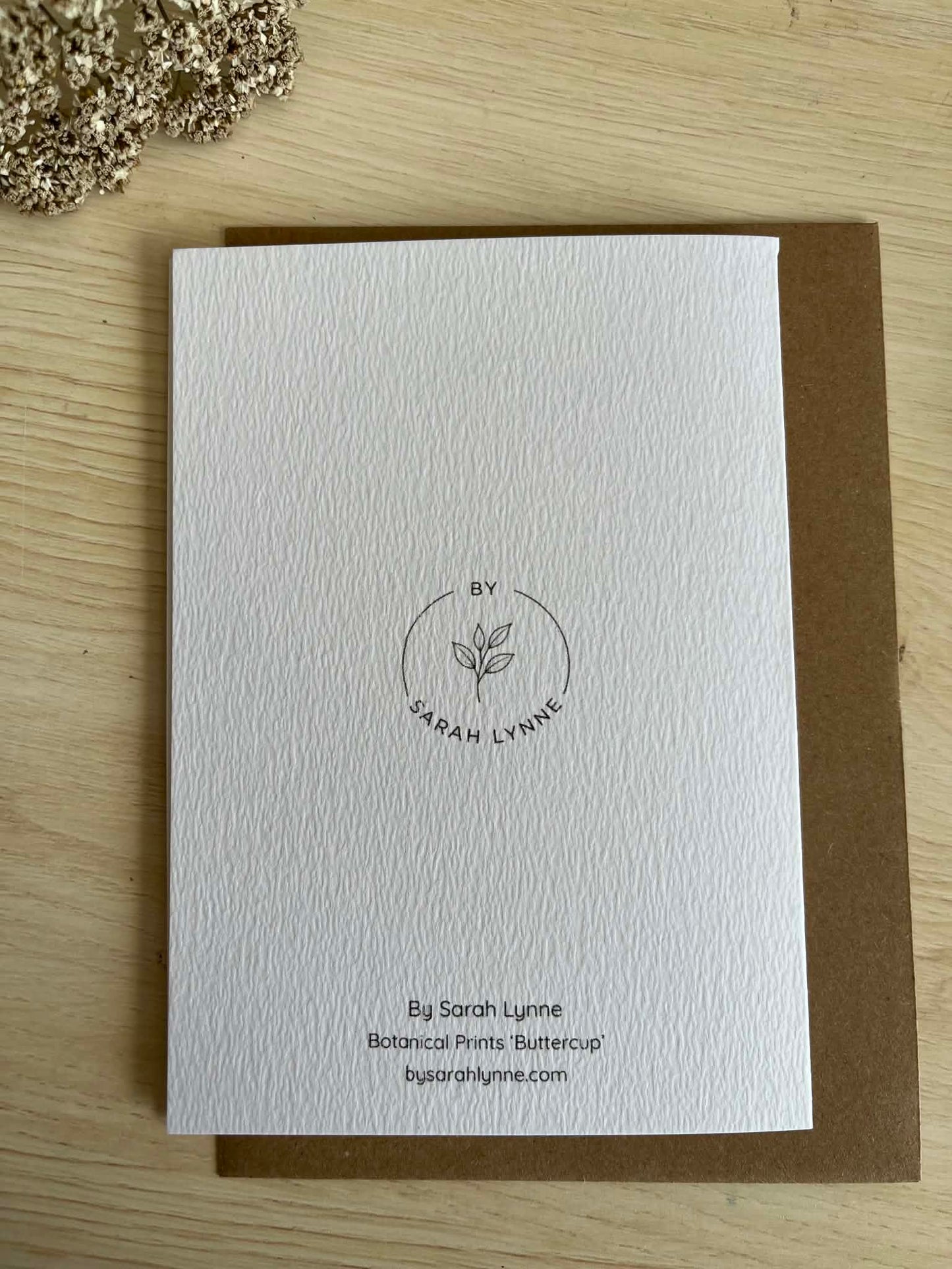 Buttercup Card