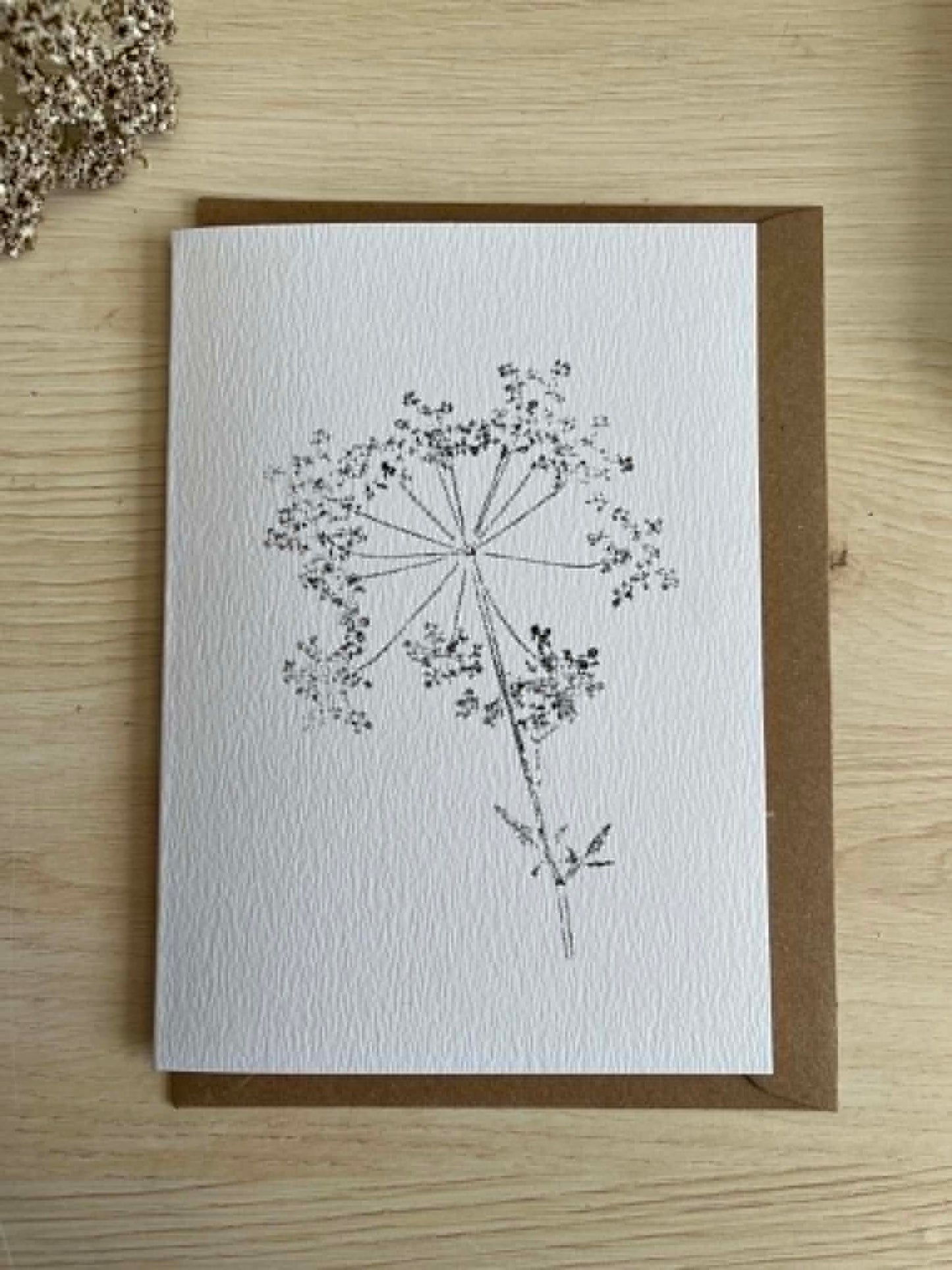 Cow Parsley Card