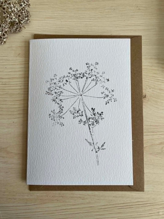 Cow Parsley Card