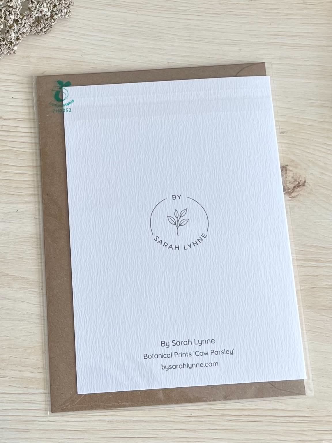 Cow Parsley Card