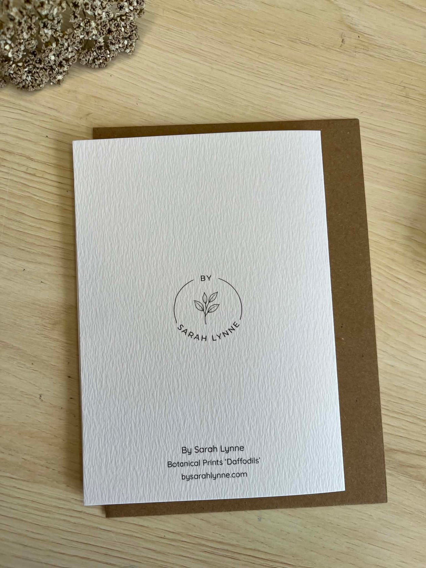 Daffodil Card
