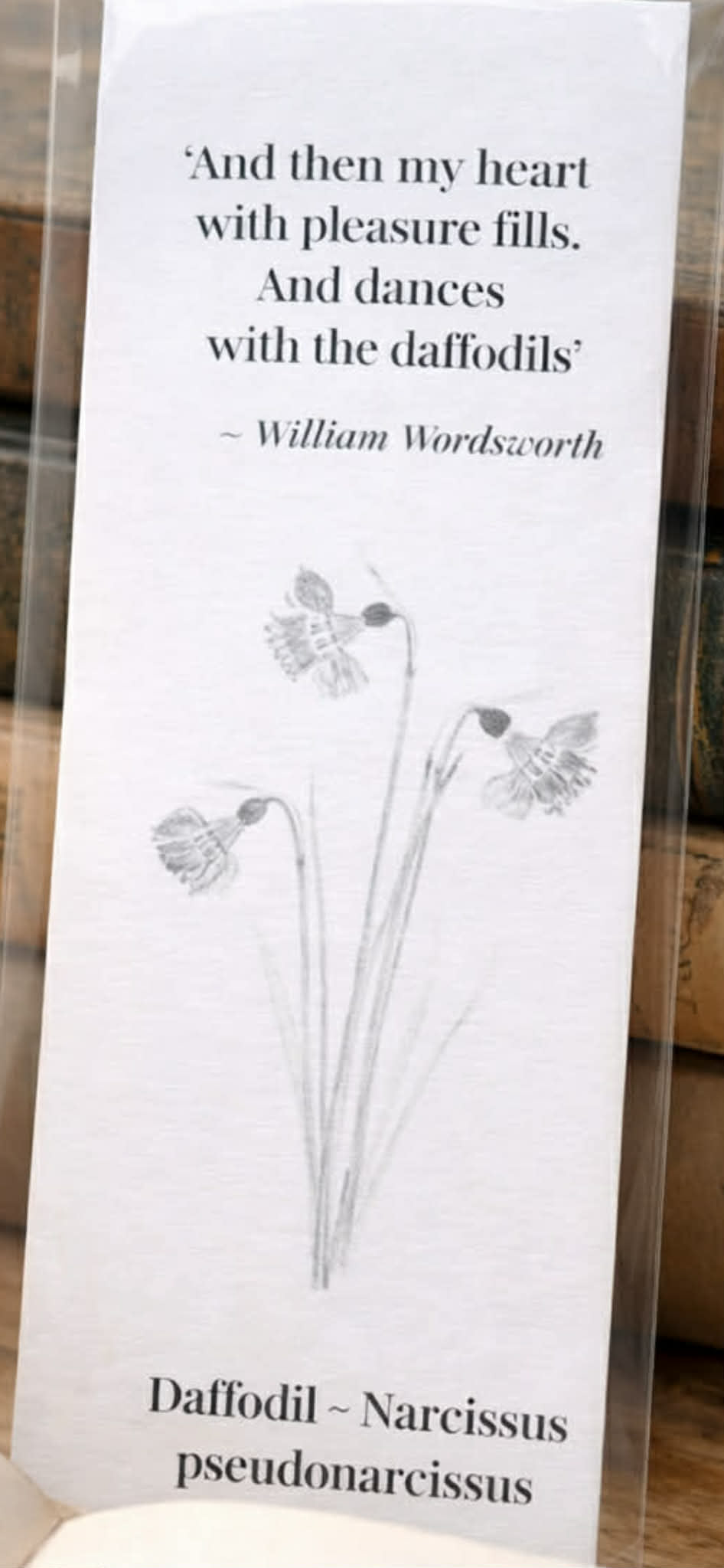 Bookmark - Daffodil