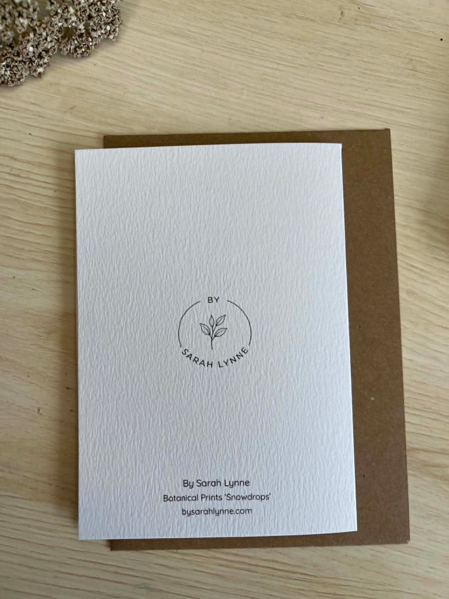 Snowdrop Card
