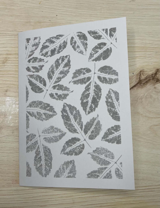Unknown Leaf Patterned Card