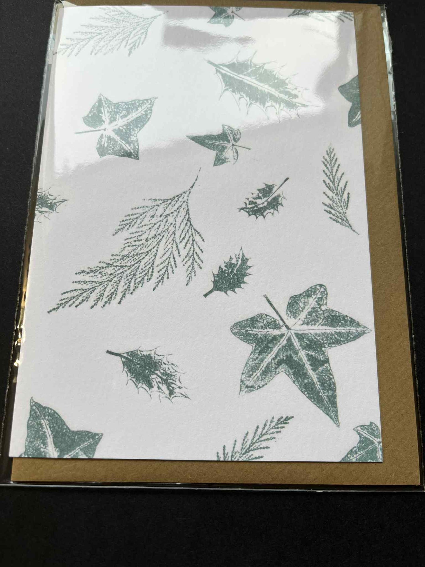 Forest Leaves Greetings Card - Mixed Leaves
